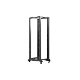   Lanberg 19" 42U 600x1000 szabadon álló rack keret, fekete