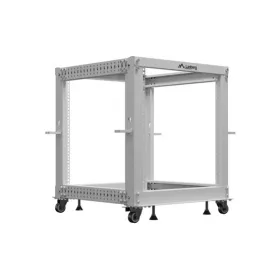   Lanberg 19" 12U 600x600-1100 (állítható mélységű) szabadon álló rack keret, szürke