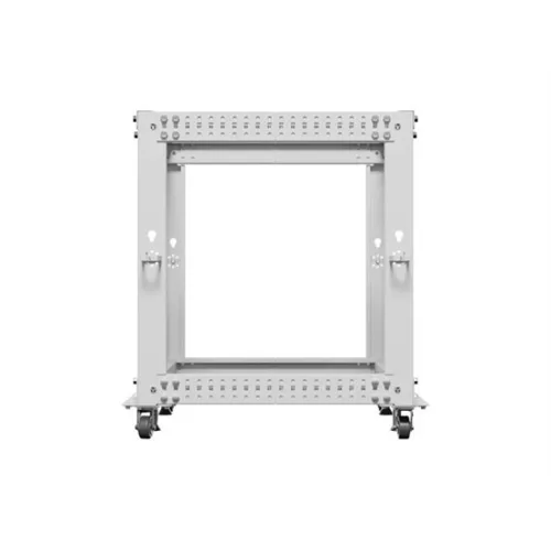Lanberg 19" 12U 600x600-1100 (állítható mélységű) szabadon álló rack keret, szürke
