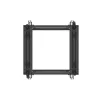 Lanberg 19" 15U 600x600-1100 (állítható mélységű) szabadon álló rack keret, fekete