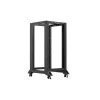 Lanberg 19" 22U 600x800 szabadon álló rack keret, fekete V2