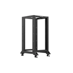   Lanberg 19" 22U 600x800 szabadon álló rack keret, fekete V2