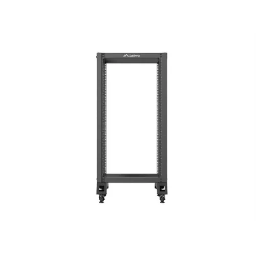 Lanberg 19" 22U 600x800 szabadon álló rack keret, fekete V2