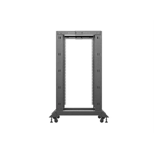 Lanberg 19" 22U 600x800 szabadon álló rack keret, fekete V2