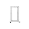 Lanberg 19" 22U 600x800 szabadon álló rack keret, szürke