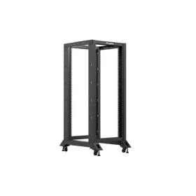   Lanberg 19" 27U 600x800 szabadon álló rack keret, fekete V2