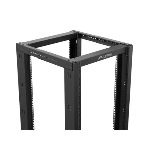 Lanberg 19" 27U 600x800 szabadon álló rack keret, fekete V2