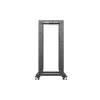 Lanberg 19" 27U 600x800 szabadon álló rack keret, fekete V2