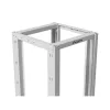 Lanberg 19" 27U 600x800 szabadon álló rack keret, szürke