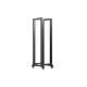 Lanberg 19" 42U 600x800 szabadon álló rack keret, fekete V2