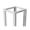 Lanberg 19" 42U 600x800 szabadon álló rack keret, szürke