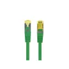 Lanberg Patch kábel CAT.6a S/FTP LSZH 0.25m zöld, réz