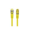 Lanberg Patch kábel CAT.6a S/FTP LSZH 0.5m sárga, réz