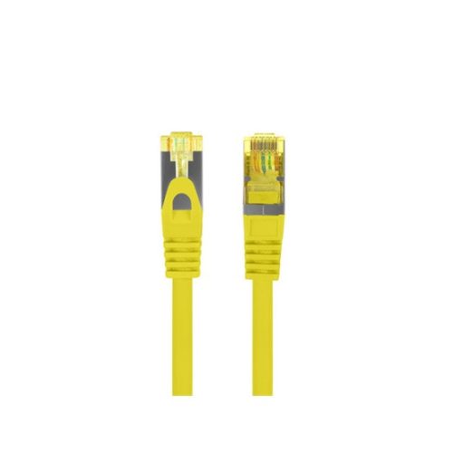 Lanberg Patch kábel CAT.6a S/FTP LSZH 1m sárga, réz
