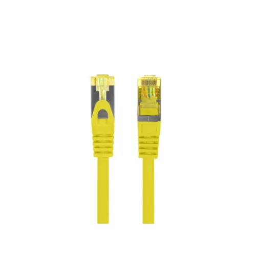 Lanberg Patch kábel CAT.6a S/FTP LSZH 1m sárga, réz