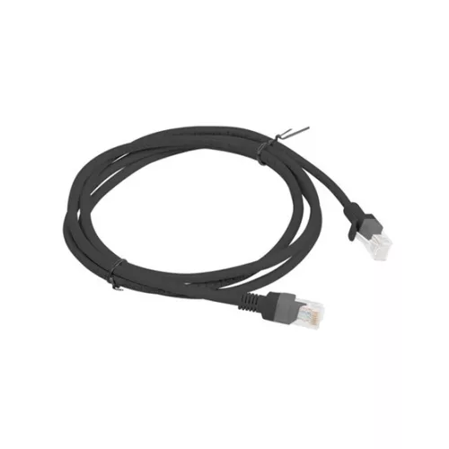 Lanberg patch kábel Cat5e UTP 1,5 m, fekete 