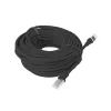 Lanberg patch kábel Cat5e UTP 15 m, fekete 