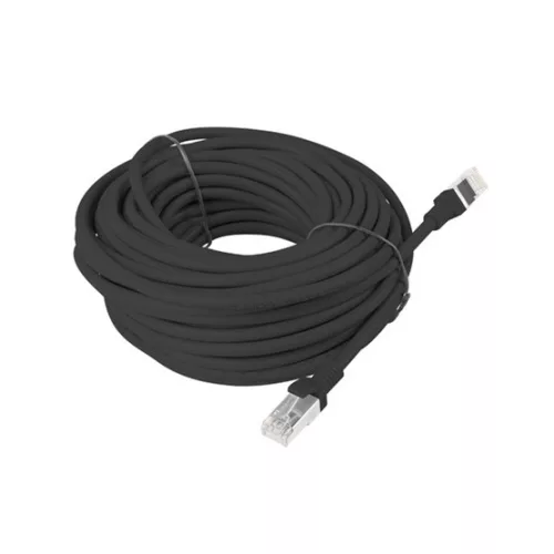 Lanberg patch kábel Cat5e UTP 15 m, fekete 