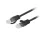 Lanberg patch kábel Cat6 UTP 0,25 m, fekete 