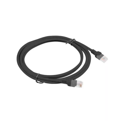 Lanberg patch kábel Cat6 UTP 2 m, fekete 
