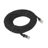 Lanberg patch kábel Cat6 UTP 10 m, fekete 