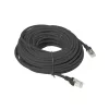Lanberg patch kábel Cat6 UTP 20 m, fekete 