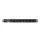 Lanberg 19" PDU/elosztósor 1U 16A 2m 7x Schuko aljzat, fekete
