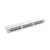Lanberg Patch panel 24 port 1U 19" CAT.5e árnyékolt, szürke