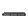 Lanberg Patch panel 48 port 1U 19" CAT.6 FTP, árnyékolt, fekete