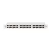 Lanberg Patch panel 48 port 1U 19" CAT.6 FTP, árnyékolt, szürke