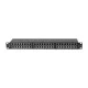 Lanberg Patch panel 48 port 1U 19" CAT.6a FTP, árnyékolt, fekete
