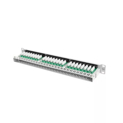Lanberg Patch panel 48 port 1U 19" CAT.5e szürke