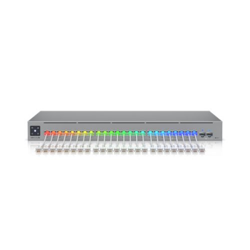 Ubiquiti UniFi Etherlighting patch kábel 0,15m, UTP, fehér, Cat.6