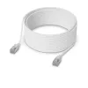 Ubiquiti UniFi Premium Braided Patch kábel 15m, S/FTP, Cat.6A, fehér