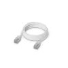Ubiquiti UniFi Premium Braided Patch kábel 1m, S/FTP, Cat.6A, fehér