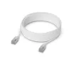 Ubiquiti UniFi Premium Braided Patch kábel 8m, S/FTP, Cat.6A, fehér