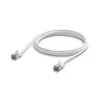 Ubiquiti UniFi Patch kábel, kültéri, 2m, Cat.6A S/FTP, fehér