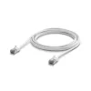 Ubiquiti UniFi Patch kábel, kültéri, 3m, Cat.6A S/FTP, fehér