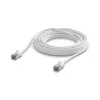 Ubiquiti UniFi Patch kábel, kültéri, 8m, Cat.6A S/FTP, fehér