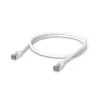 Ubiquiti UniFi patch kábel, kültéri, 1m, Cat.5e, árnyékolt, fehér