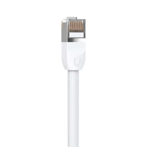 Ubiquiti UniFi patch kábel, kültéri, 2m, Cat.5e, árnyékolt, fehér