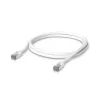 Ubiquiti UniFi patch kábel, kültéri, 2m, Cat.5e, árnyékolt, fehér