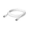 Ubiquiti UniFi patch kábel, kültéri, 3m, Cat.5e, árnyékolt, fehér