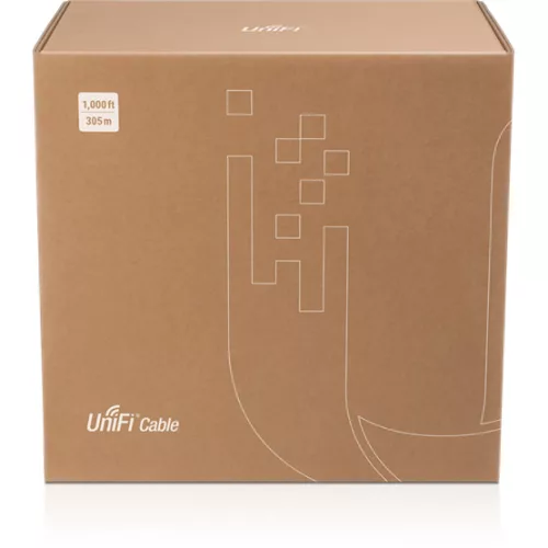 Ubiquiti UniFi kábel, UTP CAT6 CMP 305m, fehér