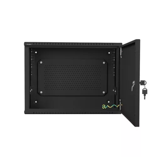 Lanberg rack szekrény 19" fali 4U+3U/540x200 alacsony profil, fekete