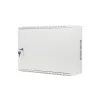 Lanberg rack szekrény 19" fali 4U+3U/540x200 alacsony profil, szürke 