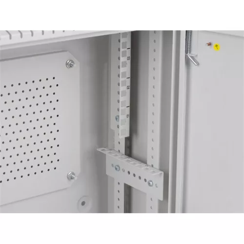 Lanberg rack szekrény 19" fali 4U+3U/540x200 alacsony profil, szürke 