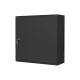 Lanberg 19" fali rack szekrény 6U+3U/540X200, alacsony profilú, összeszerelt, fekete