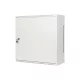 Lanberg 19" fali rack szekrény 6U+3U/540X200, alacsony profilú, összeszerelt, szürke