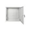 Lanberg 19" fali rack szekrény 6U+3U/540X200, alacsony profilú, összeszerelt, szürke